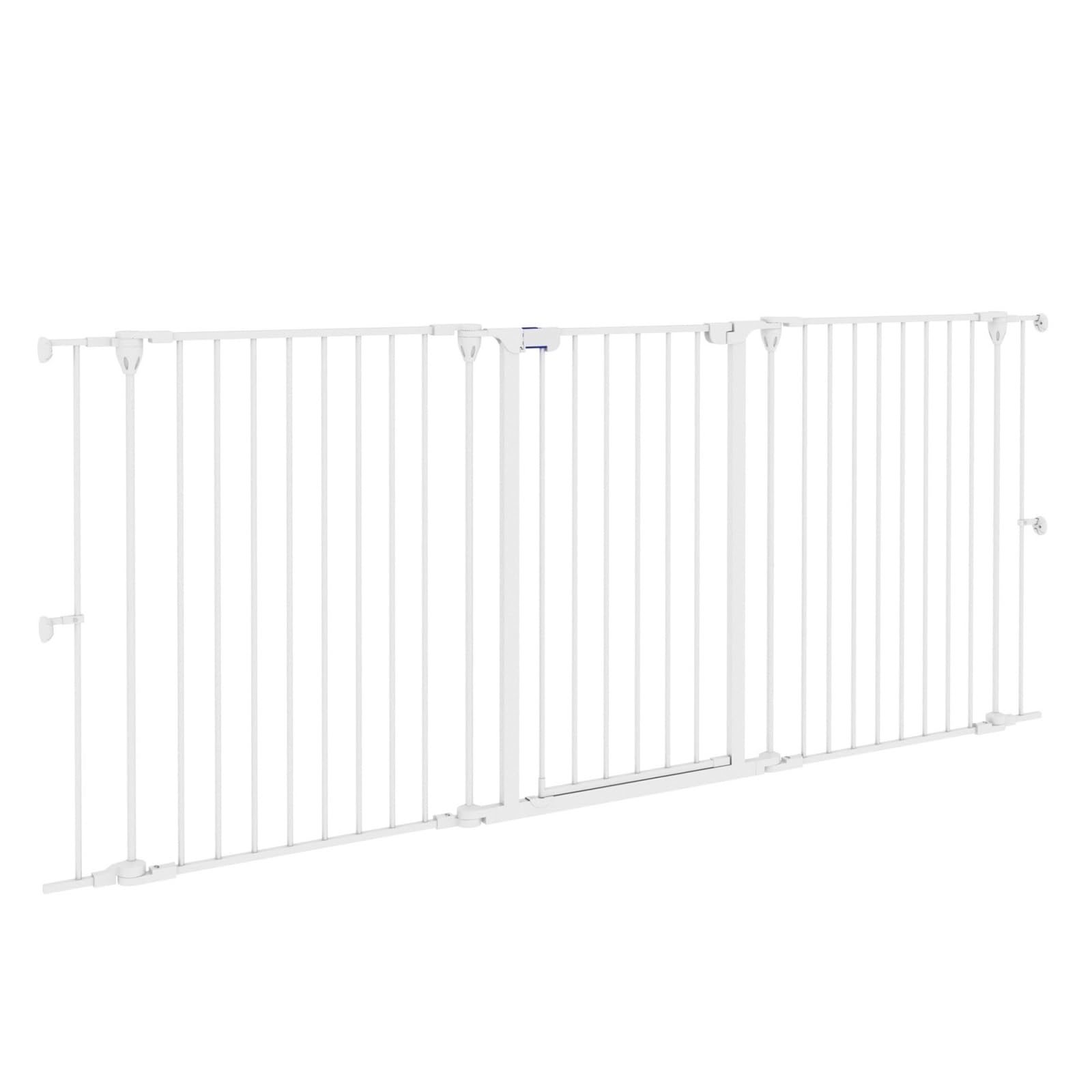 Steel Folding Dog Barrier With 3 Panels Easy Installtion