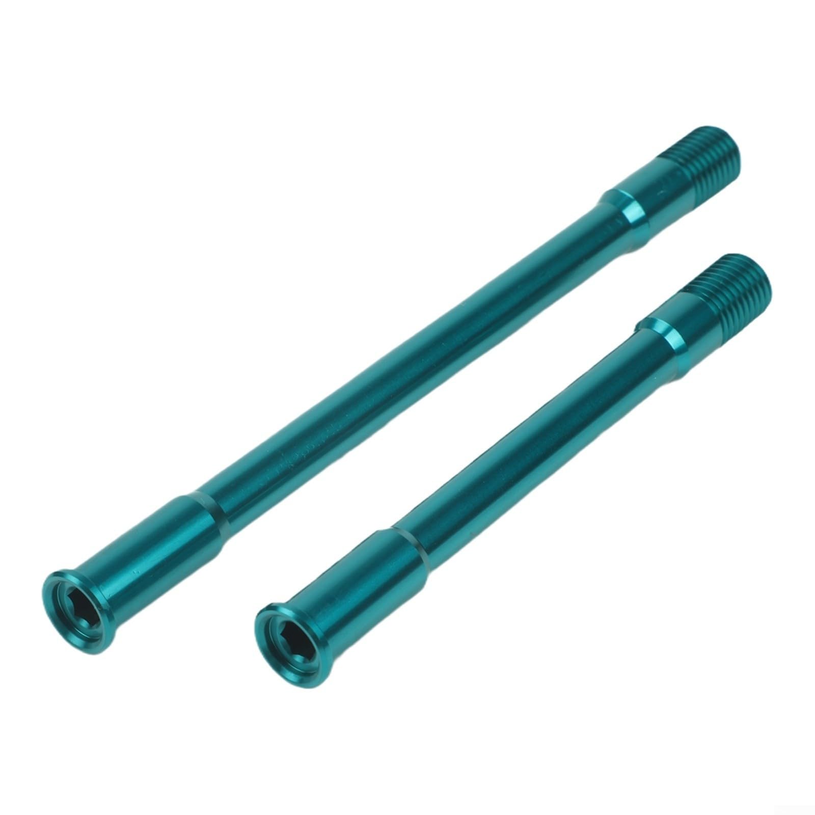Juego de varillas de eje pasante de ajuste preciso para Giant para Tcr para Propel Revolt Langma y Liv Cycles Hecho de aleación 7075 solo 34 g, peso 12 x 161 mm y 12 x 117 mm, negro (azul)