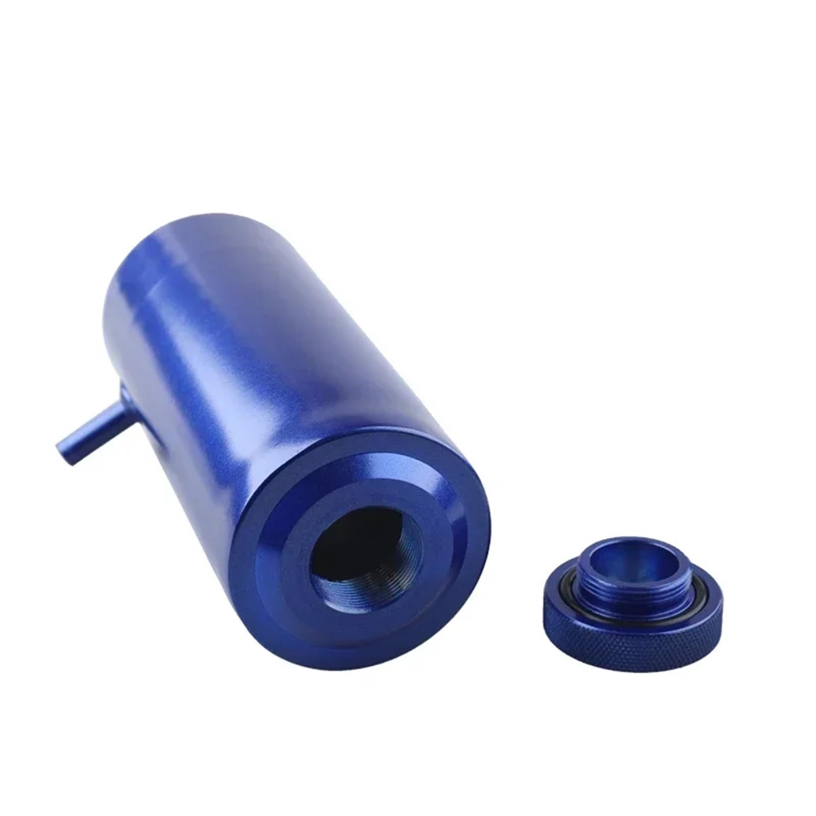 Zbiornik wyrównawczy Zbiornik Wyrównawczy Do Chłodnicy, Aluminiowy, Uniwersalny, 800 Ml, Zbiornik Wyrównawczy Płynu Chłodzącego, Zatrzask Chłodzący(Blue)