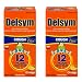 Delsym Cough Suppressant Alcohol Free Orange Flavored Liquid- 2 Pack, 5 ounces Bottle