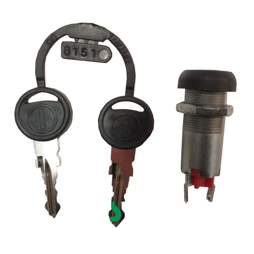 INTERRUTTORE A CHIAVE 780-015 ESTRAZ.CHIAVE POS. 0 E POS. 1