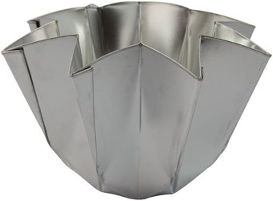 Italo Ottinetti Pandoro Mould 2000 Grams, Metallic, One Size