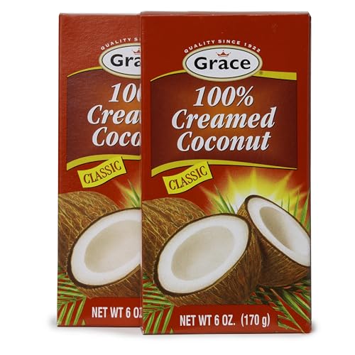 Grace Coconut Milk Powder 1.76oz - 12 Pack - Leche de Coco en Polvo - Caribbean Powdered Coconut Milk - No Preservatives, No Refrigeration - Just Add Water - Milk Substitute - Coffee Creamer