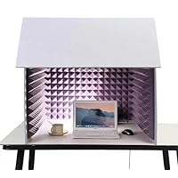 防音室 防音ボックス テレワークリモートワーク 簡易防音室  吸音材 防音ブース Amazon | 防音ボックス 防音ブース 簡易防音室 卓上 防音室