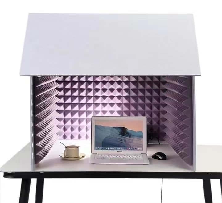 防音室 防音ボックス テレワークリモートワーク 簡易防音室 吸音材 防音ブース Amazon | 防音ボックス 防音ブース 簡易防音室 卓上 防音室 テレワーク