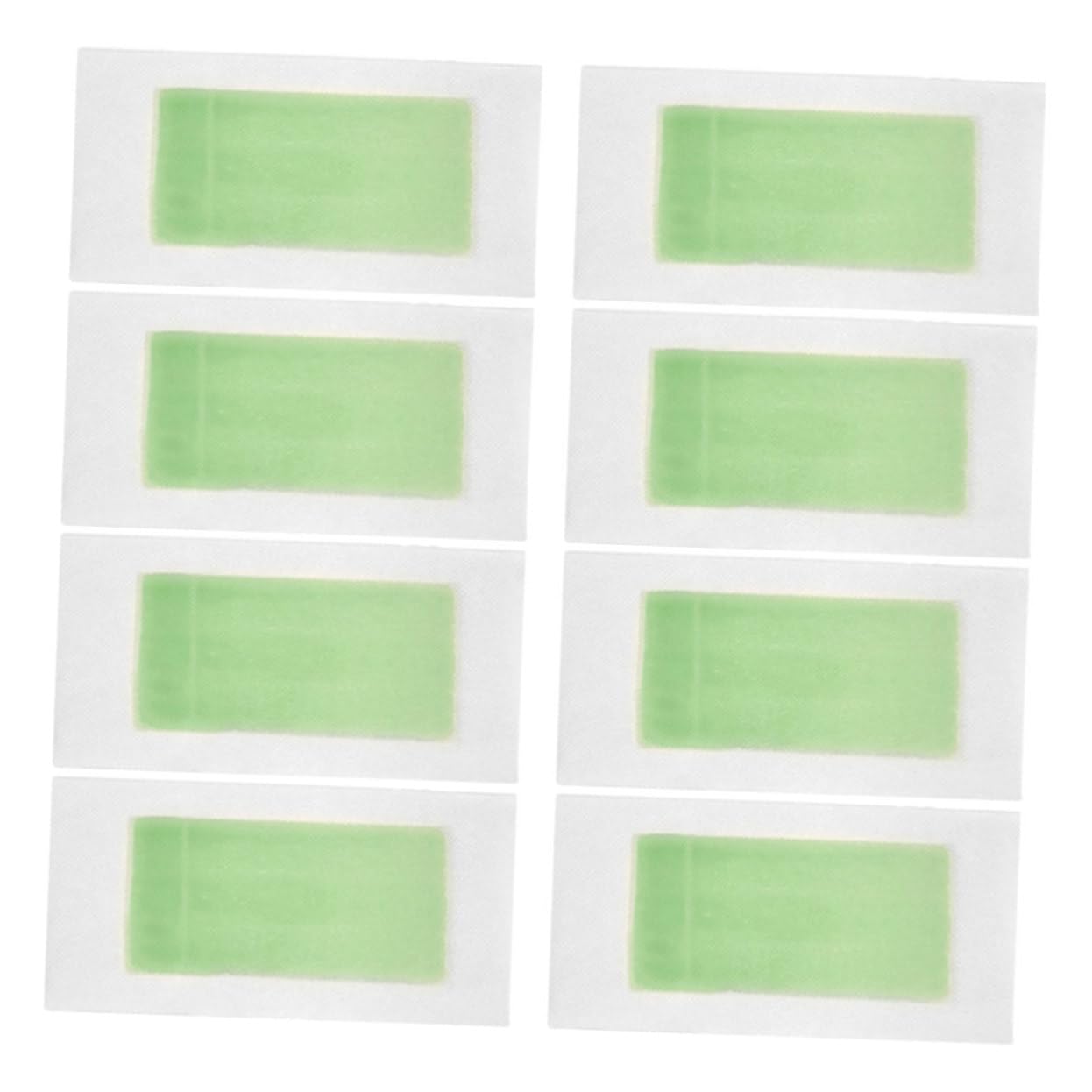 minkissy 8 Hojas Papel Encerado Depilación Con Cera Tiras De Cera Cuerpo Barras De Cera Para Depilación Kit De Depilación Facial Para Mujer. Cera Para Bigote Cera De Azúcar Plantilla Rosa