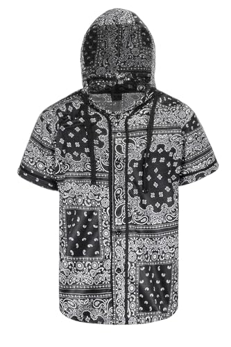 VICTORIOUS Men's Essential Two Tone and Pattern Baseball Jersey