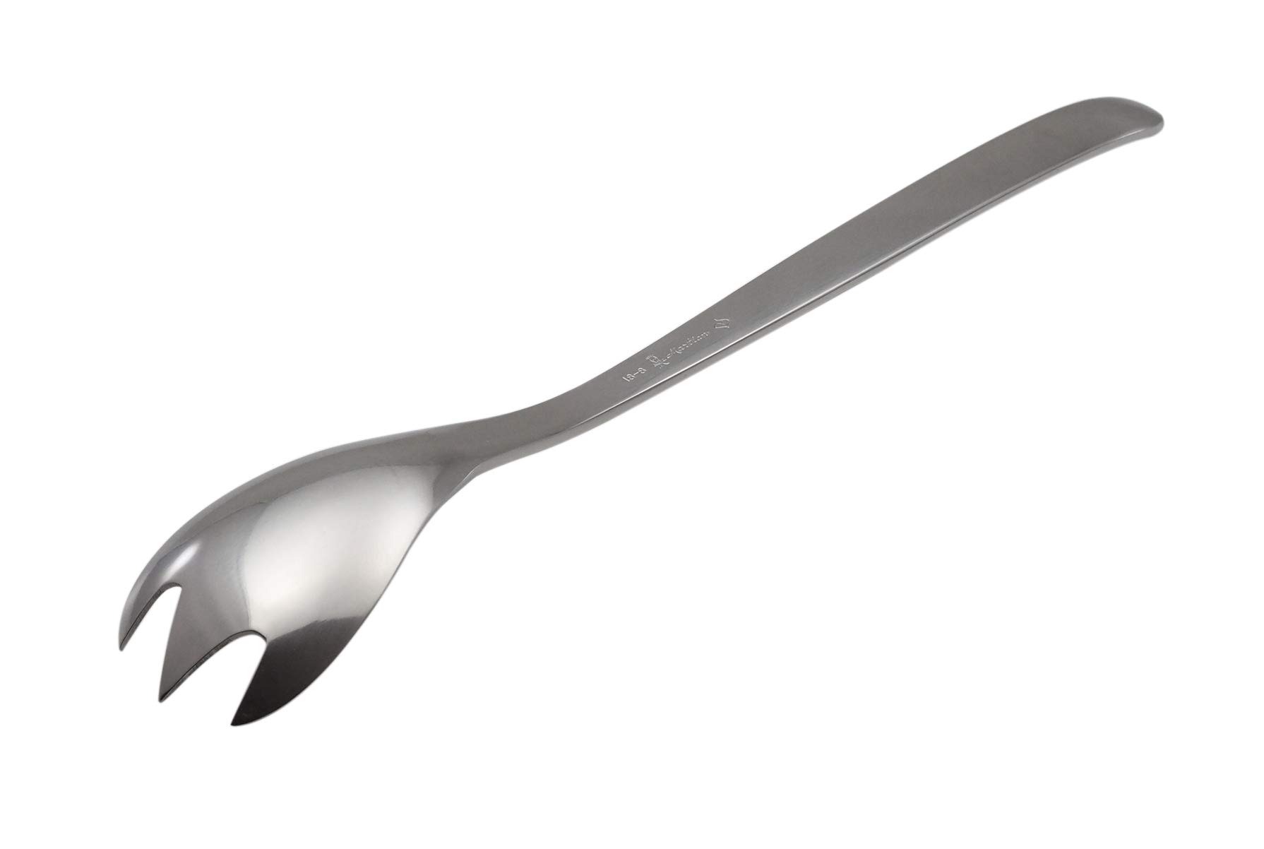 Sori Yanagi Cutlery with Simple Form Pursuing Ease of Use, Tsubamesanjo Stainless Steel, Service Fork, Brushed Finish, Simple Design, Cutlery with a Simple Design, Dishwasher Safe, 18-8 Stainless — Amazon image 3