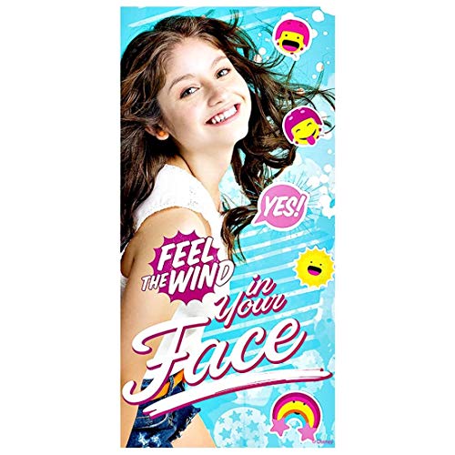 Disney - Soy Luna Serviette, WD18052, Bleu, 140 x 70 Cm