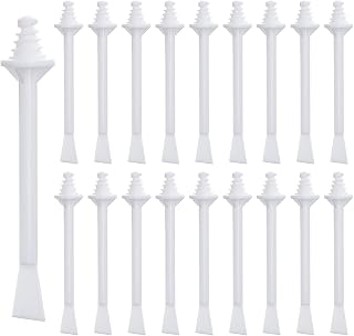 ROLYBAG 50-Pack Disposable Nose Wax Applicator Sticks & Spatulas for Painless Nose Hair Removal, Nostril Cleaning & Facial Waxing