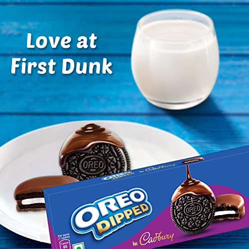 Image of Cadbury Oreo Dipped Chocolate Cookie, 50 Gram