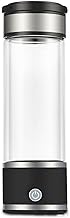 Hydrogen Water Bottle Generator Portable Hydrogen Water Ionizer Machine 3 Minutes Hydrogen Content to 800-1200 PPB High Borosilicate Glass for Home Travel