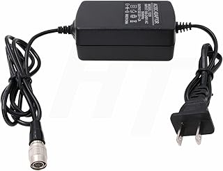 HangTon Hirose 6 Pin 12V AC DC Power Supply Adapter for Basler Camera ace GigE, Aviator CL, Racer, Runner, Imaging Source GigE, AVT Mako U, Jai GO