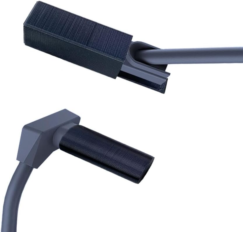 Fanrte Covers for Starlink Gen2 Cable Connectors, Sturdy Protectors for The Starlink Cable Plugs, Caps The Starlink Antenna End and Router End (for Antenna+Router Plug - Black)