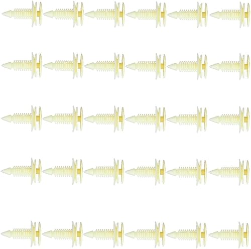 Miniatura 8 de SCITOO Panel de puerta de coche mixto universal Trim parachoques guardabarros retenedor remache clips de pasador de empuje reemplazar OE: