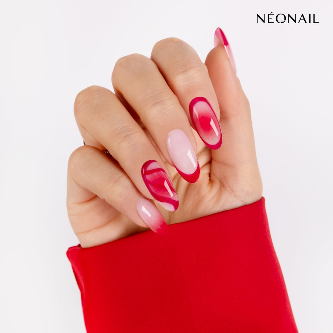 NÉONAIL Baby Boomer Airbrush 5g red - Pyłek do paznokci w spray'u - czerwony efekt ombre lub aura nails