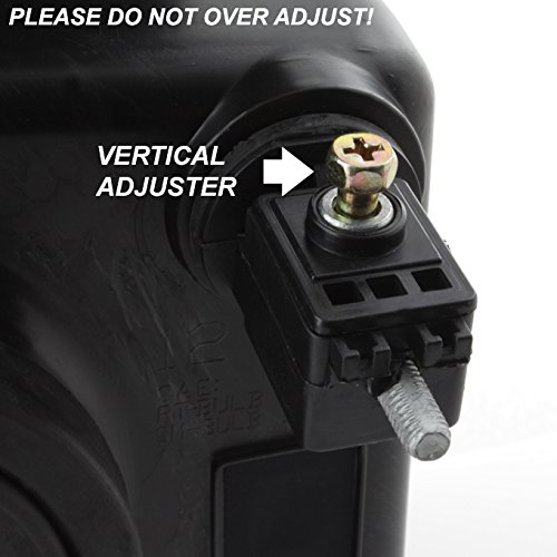 AKKON - For 2007-2011 Dodge Nitro Headlights | OE Factory Style Black Housing Clear Lens Driver And Passenger Side Direct Replacement product thumbnail 8