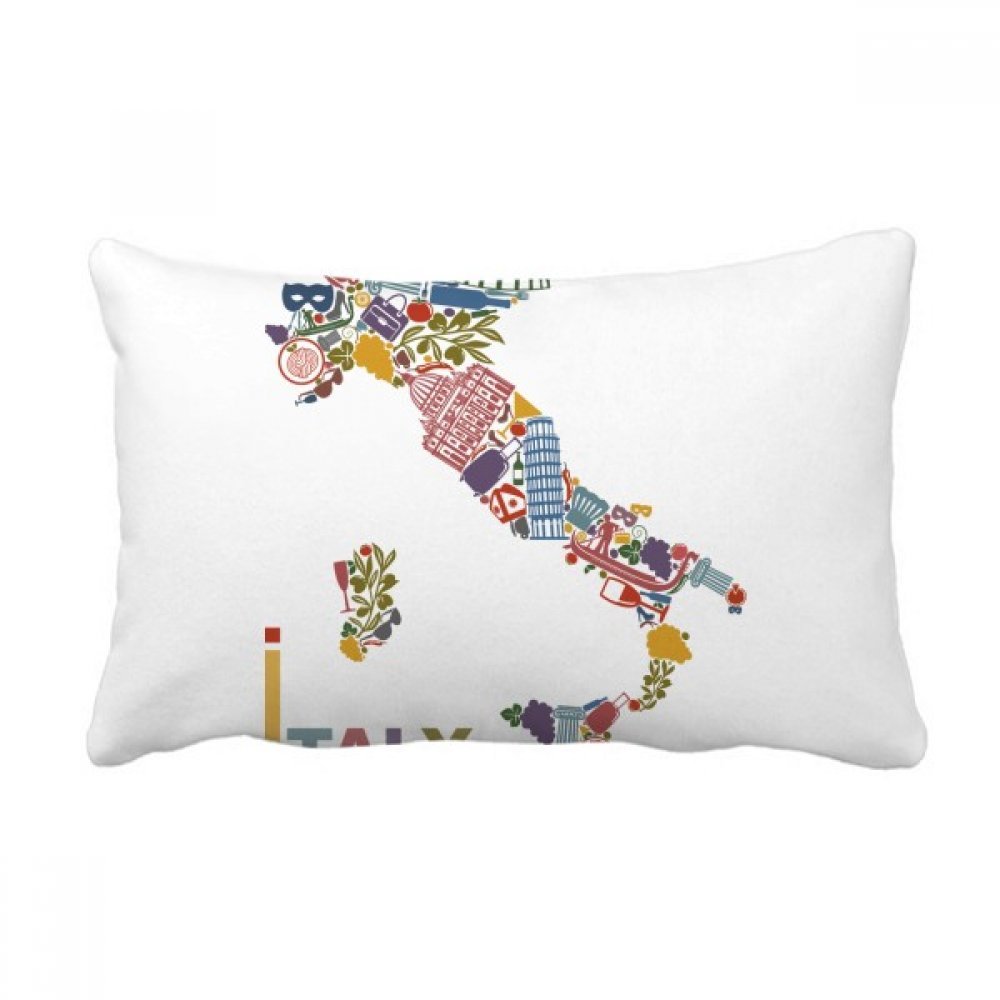 Coussin Italie pour soulager le dos et égayer un canapé de salon terne