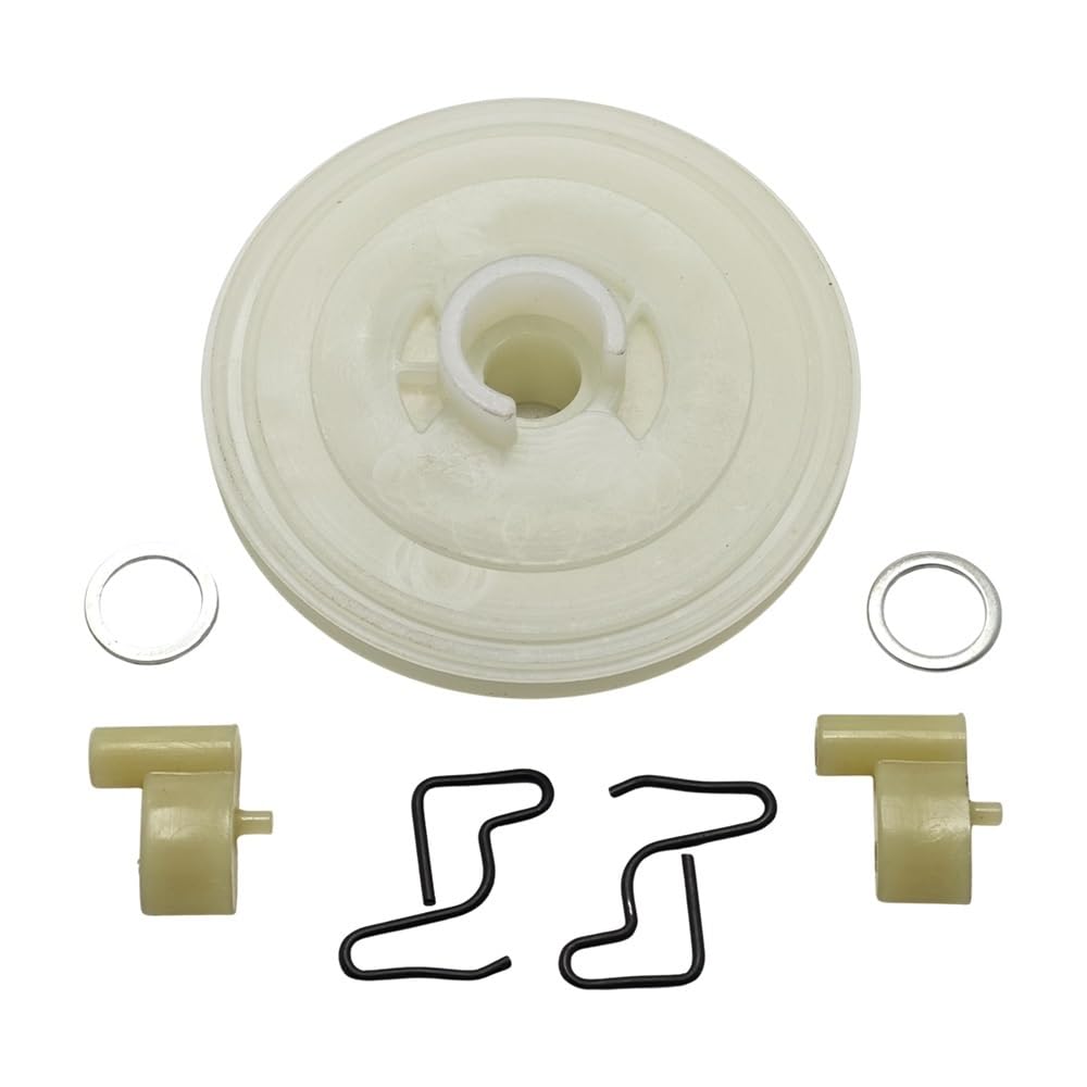 Kit de polea de trinquete de Arranque Compatible con Motosierra 026 MS260 024 MS240, Pieza de Repuesto 1125 195 0401 1118 195 3500 1125 195 7200