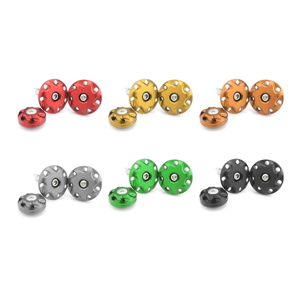 Amazon.com: Heinmo Motorcycle Frame Fairing Bolt Hole Cover