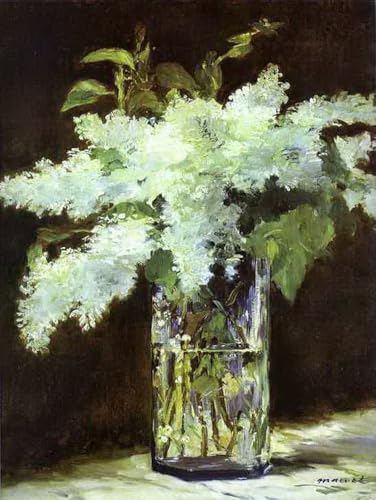 Peinture Lilas Manet sur toile pour remplacer les posters sans âme