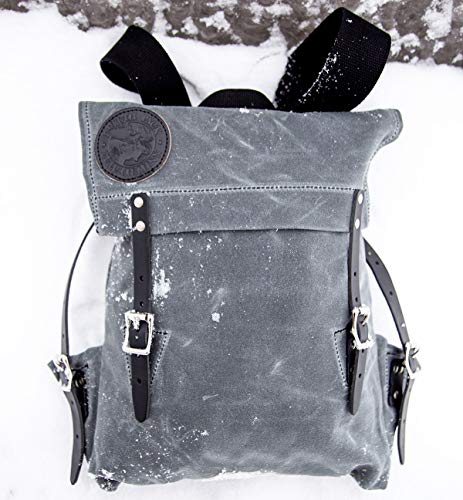 Mochila Duluth Pack Scout Unisex Wax Gris miniatura 4
