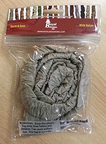 Image of Royal Designs, Inc CC-21-GR-2 Cord & Chain Covers, Gray, 2 Piece