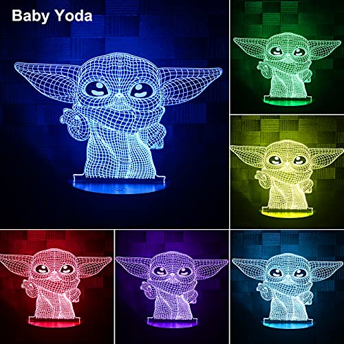 Dreamy Cubby 1101 3D Night Light,4 Pattern With Timing Function Toys Led Night Lamp For Room Decor,Great Christmas Birthday Gifts thumb #2