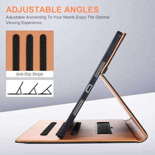 Image of Case for Lenovo Idea Tab Pro with Pen Holder Shockproof Cover for Lenovo Idea Tab Pro Case 12.7 Inch 2025,Black