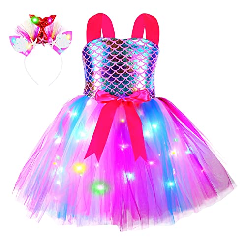 Vestidos de tutu para verão 4 cores vestido para meninas com faixa de cabeça presentes de festa de a