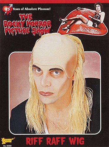 Forum Novelties Adult The Rocky Horror Picture Show Wig, Riff Raff, One Size
