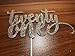 Twenty One Cake Topper Rose Gold Glitter- 21st Birthday Cake Topper,21st Cake Topper,21st Birthday Decorations,Happy 21st Birthday Cake Topper(Double-sided Glitter)