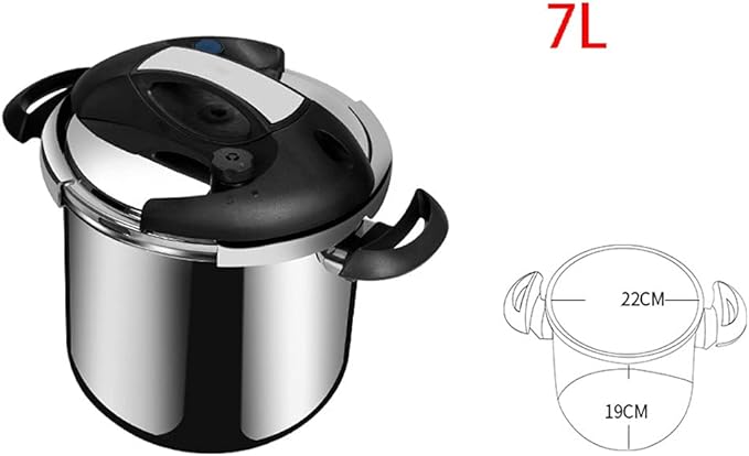 Olla a presión acero inoxidable 7L YUSIWOAL miniatura 5