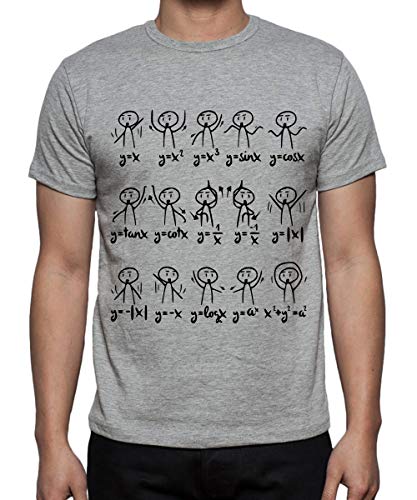 Image of Caseria Men's Cotton Printed T-Shirt -Algebra Zoo Zoo | 100% Cotton | Half Sleeves | Regular Fit | Printed | Round Neck | Graphic T Shirt