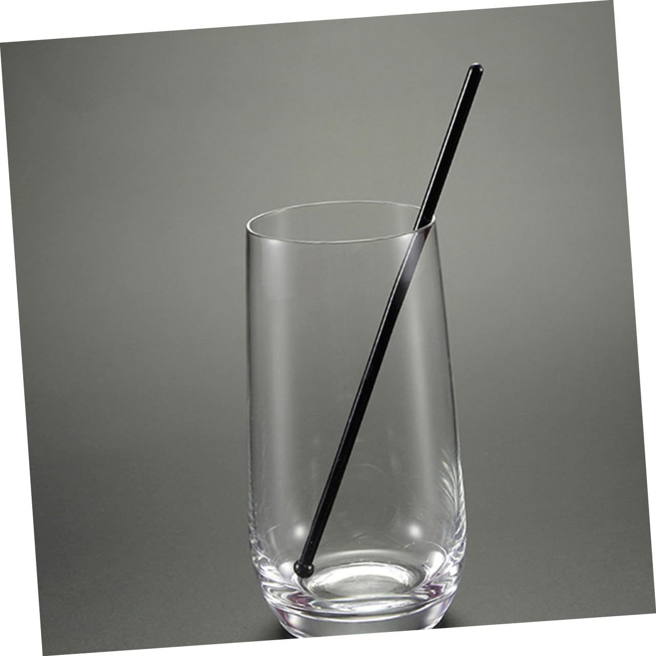 OFFSCH 12Pcs Black Transparent PVC Beverage Sticks Reusable Wine Stirring Coffee Mixing Sticks Stylish Bar Supplies for Juice Tea and Dessert Comfortable to Use