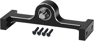 Aluminum Alloy 70mm Transfer Case Transmission Gearbox with 5mm Shaft for 1/10 RC Rock Crawler MOA 1.9 Shafty LCG Chassis Builder