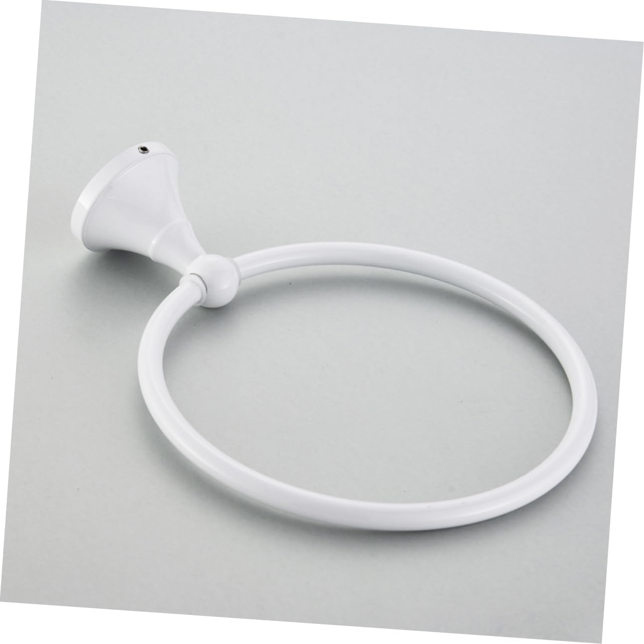 Copper Material Round Towel Ring Bathroom Towel Rack Over Door Hanging Brushed Old Elegant Design