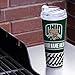 Rico Industries NCAA Ohio Bobcats Standard 24oz Personalized Tumbler W/Hinged Lid - Team Colored Travel Tumbler - Keeps Drinks Cold or Hot