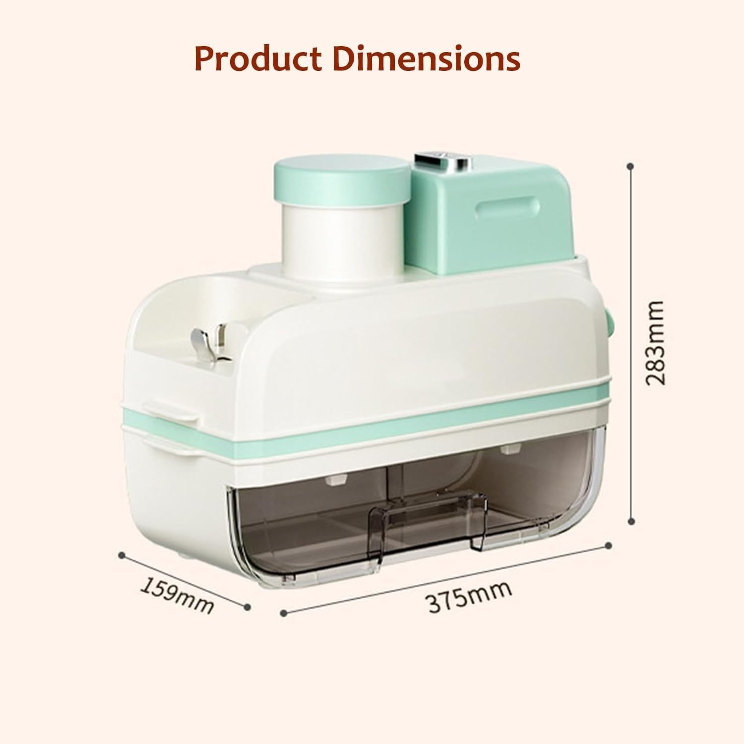Tritaverdure Automatico, Robot Da Cucina, Affettatrice For Frutta, Diametro Ingresso 8,5 Cm, ​​Con 4 Tipi Di Lame For Sminuzzare, Affettare, Grattugiare E Sminuzzare