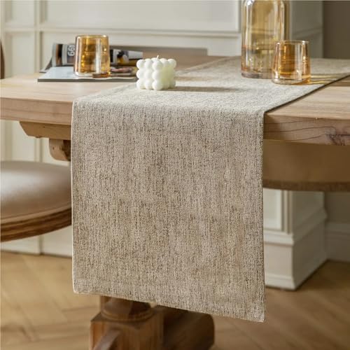 Chemin de table tissé rustique 33x228cm idéal pour un repas de ferme convivial - 3