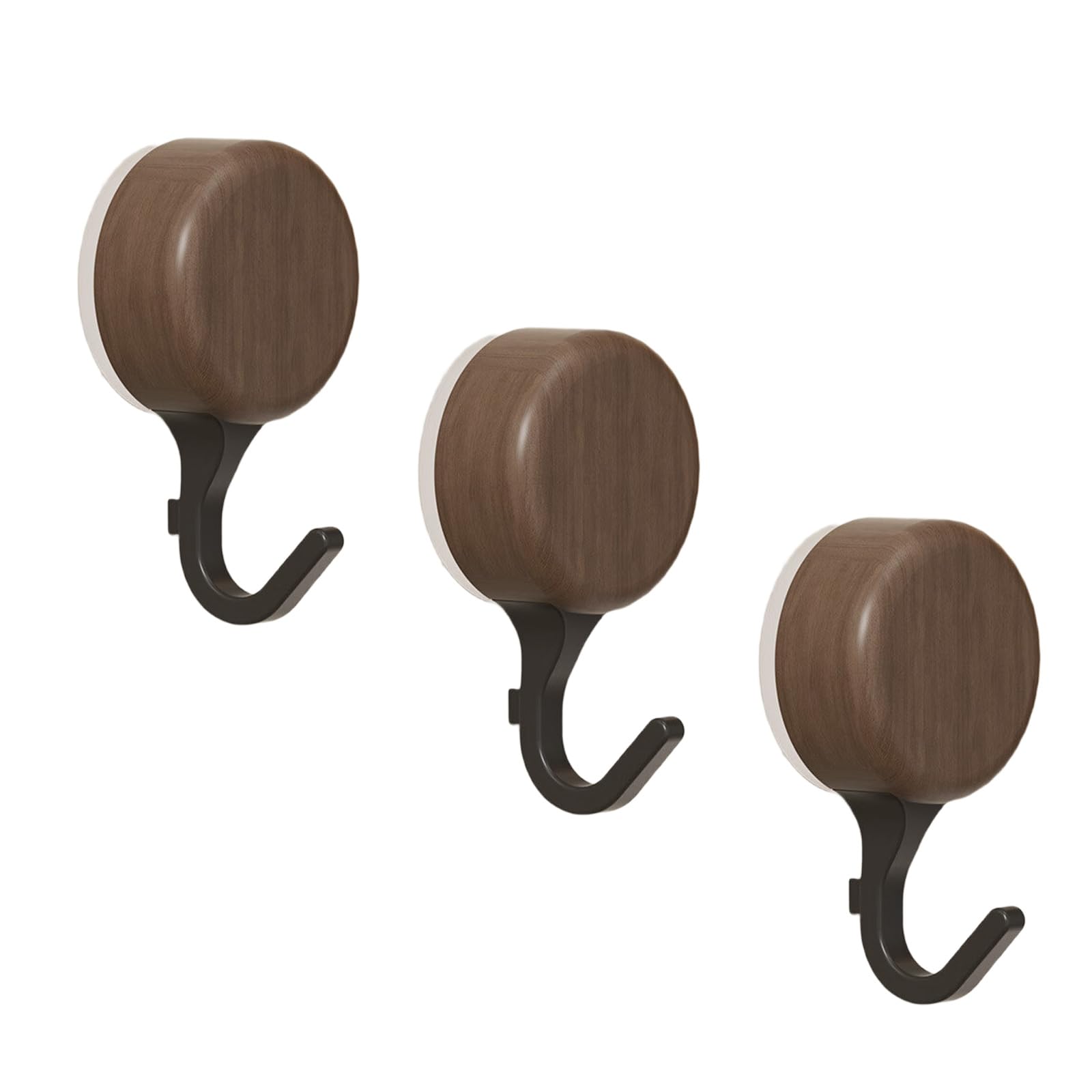 Smooth Surfaces Mounting Hooks Strong Bathroom Storage Solution with Secure Suction Technology for Household Use Strong Suction Hooks