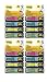 Post-it Arrow Flags, Assorted Bright Colors, 1/2-Inch Wide, 24/Dispenser, 4-Dispensers/Pack (4- Pack)