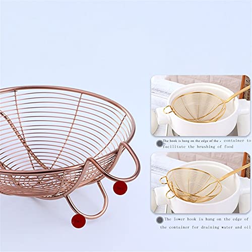 colher de peneira Filtro de Aço Inoxidável Skimmer Cozinha Cozinha Utensílio para Cozinhar e Fritar