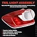 Lathsy Tail Light Compatible With 2016-2019 Chevy Cruze Sedan Outer Right Passenger Side Taillight Replace 84078119