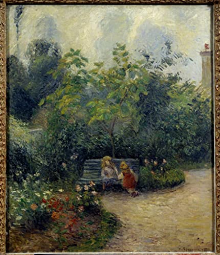 Peinture un coin de jardin de Pissarro pour créer un havre de paix dans le salon