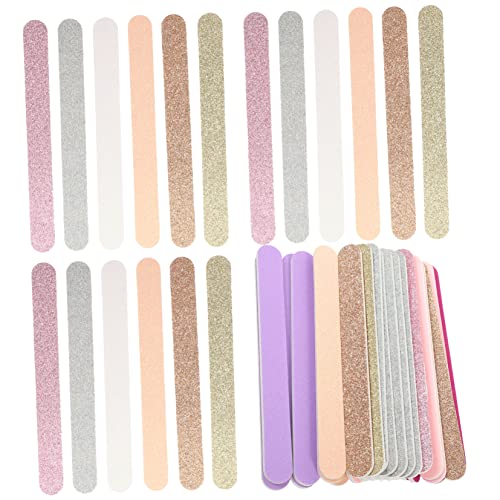 POPETPOP 30個 ネイル ファイル サンディング バッファー ファイル ポリッシ