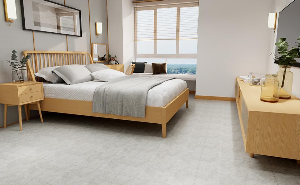 Amazon | Syougen フロアタイル 置くだけ 「新登場」 大理石調 接着剤