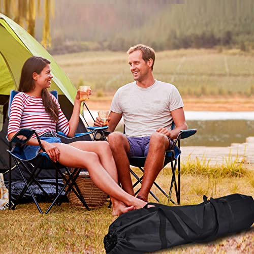 Datyiiha 2 Pack Camping Chair Replacement Bag 39.3 Inches Large Folding Chair Carry Bag Nylon Storage Tent Bag With Handle Strap For Travel Outdoor Camping Sports #TOP6