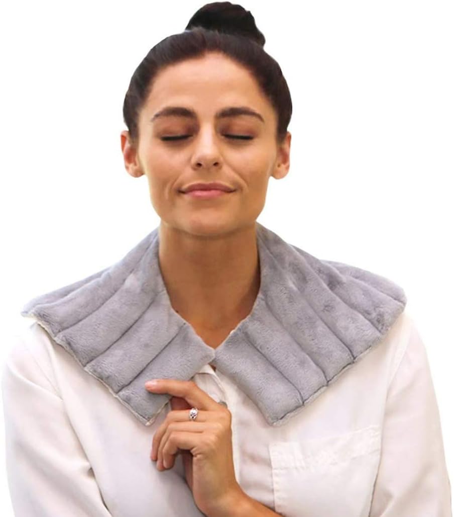 Heating Pad Solutions Lavender Heating Pad for Neck and