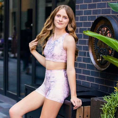 Dragonwing Athletic High-Waisted Compression Shorts (Designed for Dance, Yoga, Studio)3